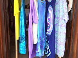 Garderobe als Sichtschutz